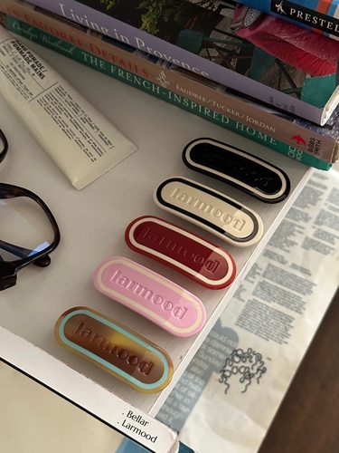 Bellar美式复古甜心撞色发夹