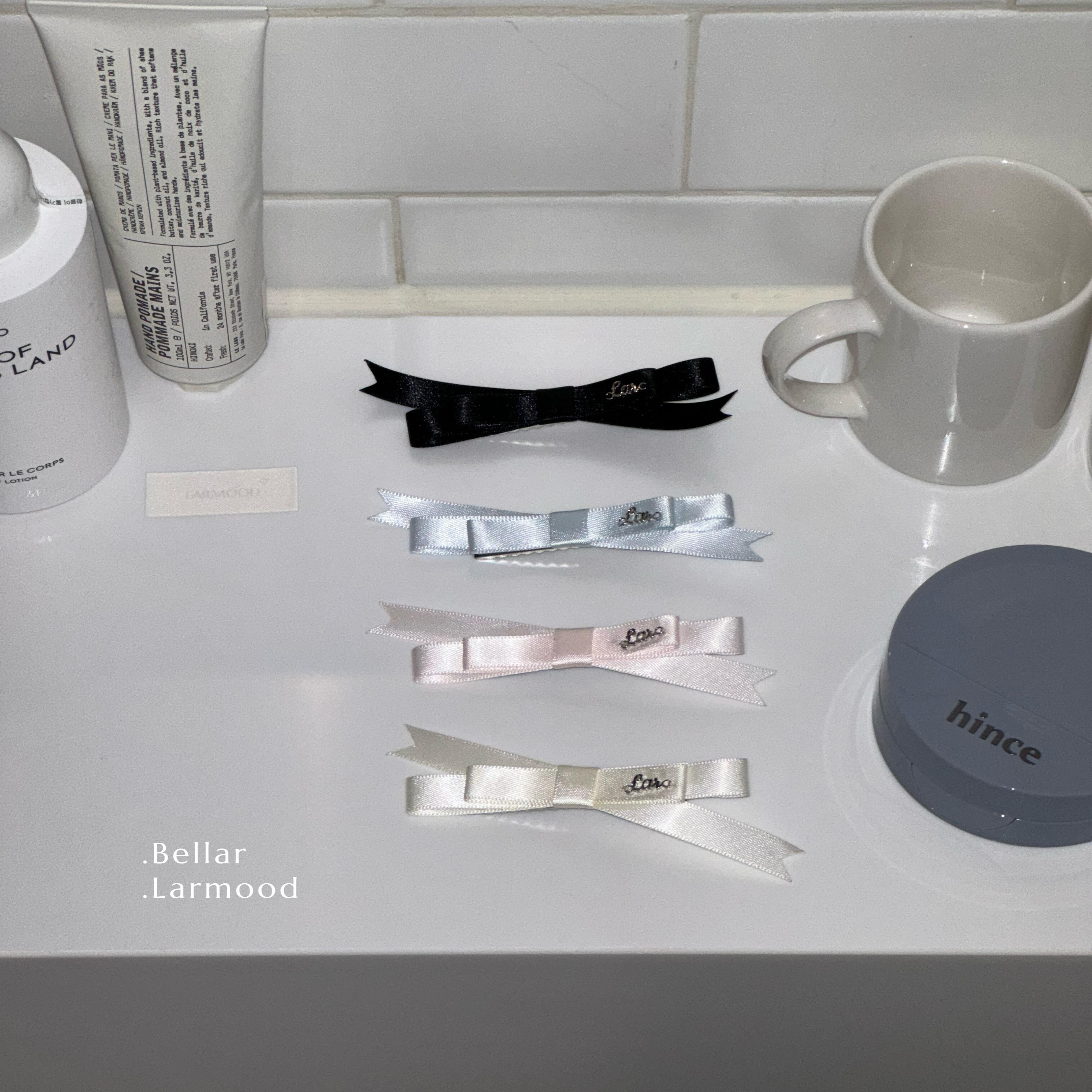 Bellarribbon缎带甜美蝴蝶结发夹