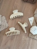 larmood 盘发抓夹多款 milkwhite 奶白系列 cream Bellar