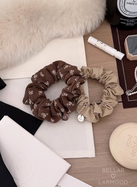 Bellar/ larmood minisize vintage 复古美式少女碎花迷你发圈