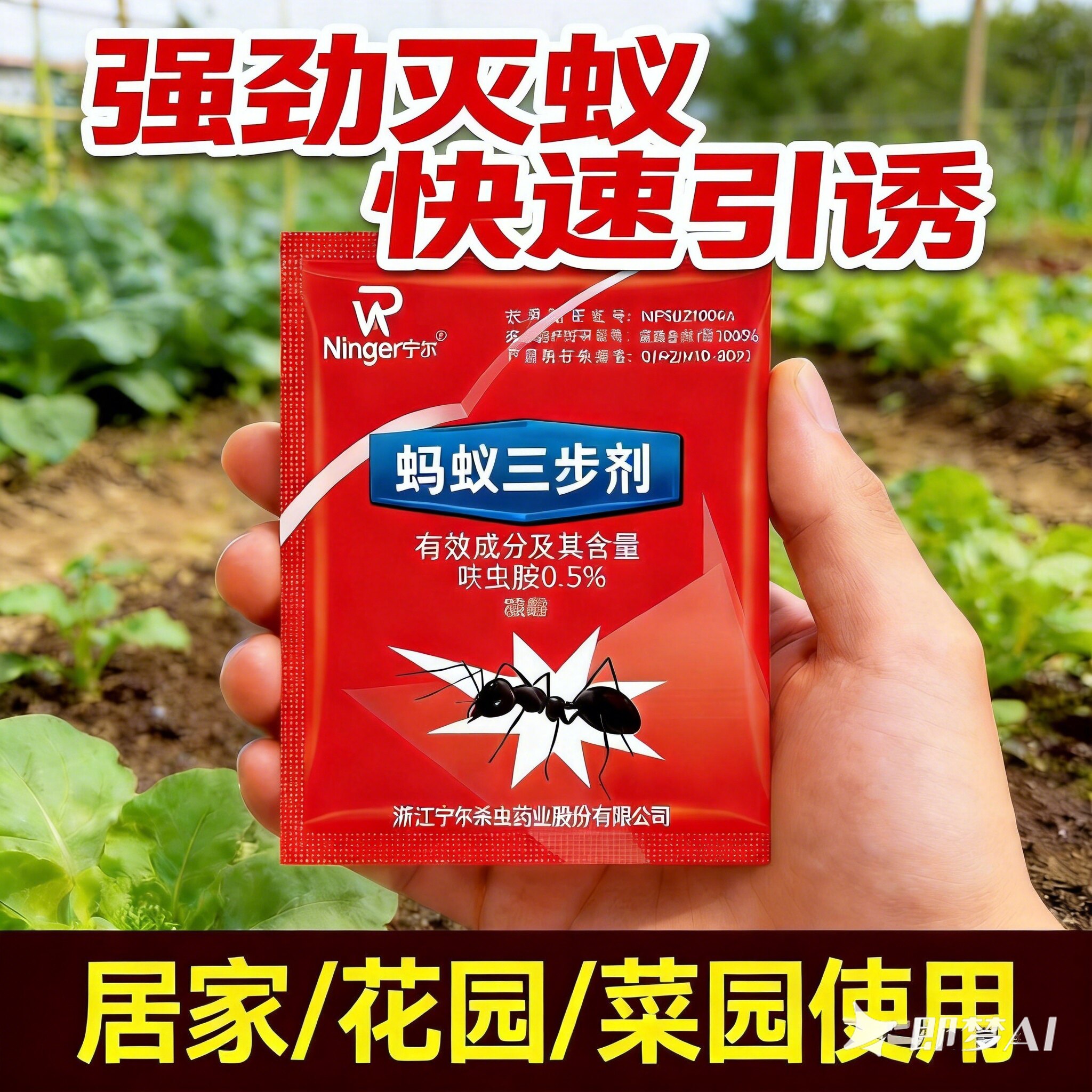 宁尔蚂蚁药杀虫连环灭杀家用