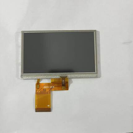 4.3寸触摸屏480*272裸屏显示屏模块RGB40p普清TN焊接工控电阻电容