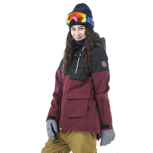 日本SECRET 女滑雪服防水防风冲锋衣保暖透气滑雪服女上衣 GARDEN