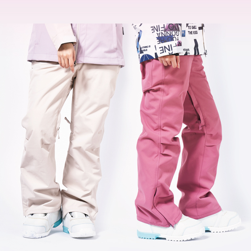 日本3L防水防风保暖滑雪裤女