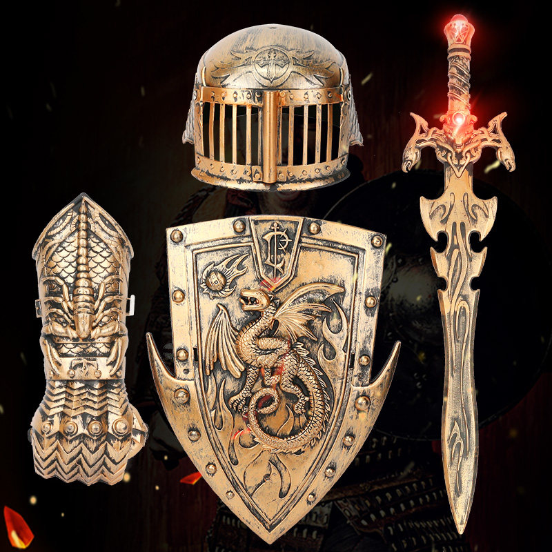 发光玩具儿童弓箭宝剑盾牌组合武器套装吸盘式仿真射击箭体育玩具|ruв категории игрушка/коляска/головоломка/блоки/модель, электронный/сила/надувной/хитрые игрушки, светящиеся игрушки - от Buy2taobao.com для оказания профессиональной услуги покупки агента Taobao