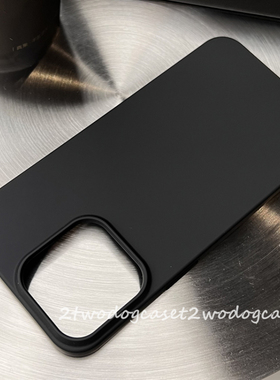 14适用苹果iPhone13ProMax经典黑色12/11高品质PC硬壳xr/xs简约mini全包防摔15 Plus磨砂16 pro保护套17 Air