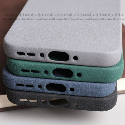 岩砂软壳适用一加13T手机壳大孔镜头1+15硅胶软壳Ace5Pro粗磨砂防指纹全包防滑简约纯色OnePlus硅胶套Ace6