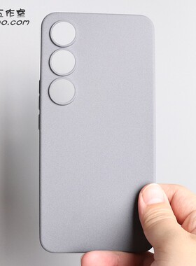 22岩砂软壳适用魅族21Note手机壳磨砂防指纹手汗MEIZU21Pro保护套简约防滑全包圆边硅胶网红ins纯灰色lucky08