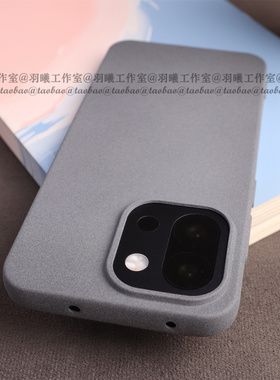 适用一加13T手机壳硅胶软壳粗磨砂感防滑OnePlus1+13保护套灰色Ace5Pro简约小众纯色大孔镜头全包圆弧边防摔