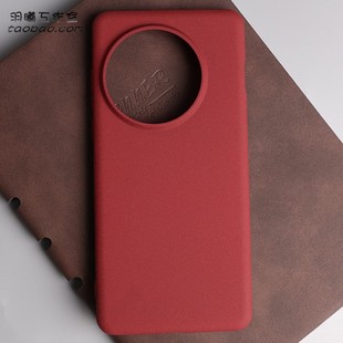 Ace6T适用一加13手机壳OnePlus15硅胶软壳全包火山口轻薄简约酒红色13T不包镜头大孔保护套磨砂防指纹Ace5Pro