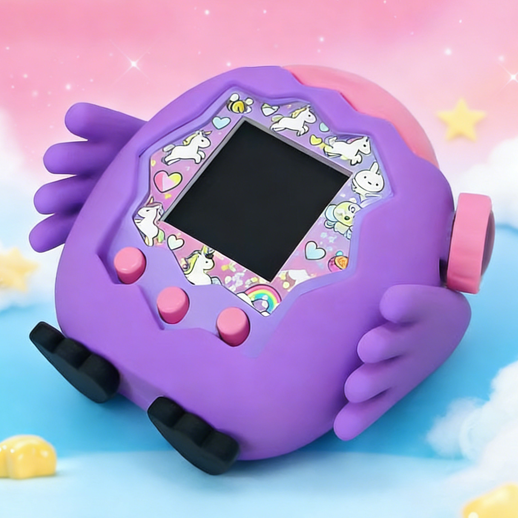 万代拓麻歌子Tamagotchi Paradise欢乐园宠物机保护套卡通猫头鹰图片