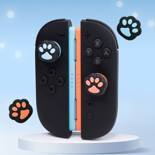 阿吉托摩switch2摇杆帽硅胶防磨耐用 ns2猫爪摇杆按键保护帽保护