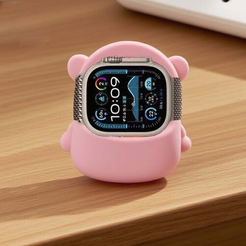 适用appleiwatch无线充电支架苹果手表充电底座硅胶磁吸充电支架