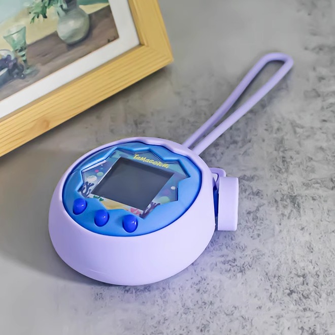万代拓麻歌子Tamagotchi Paradise欢乐园电子宠物带绳一体保护套