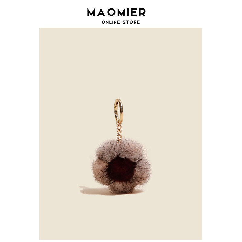 MAOMIER水貂毛太阳花包挂件