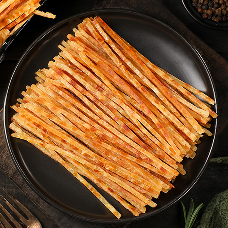 明太鱼丝 大连特产开袋即食海鲜零食碳烤鱼片