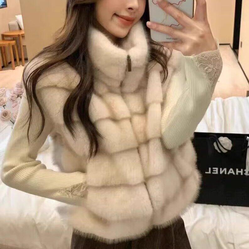 轻奢小众设计感环保水貂