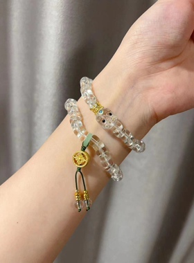 原创新款血巴大肠手串、手链、搭配白水阿呆闪闪的非常好看