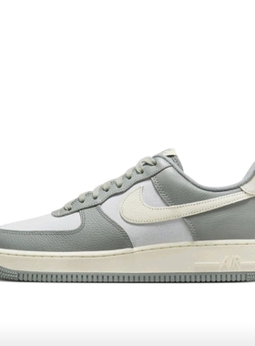 Nike Air Force 1 Low 防滑耐磨低帮板鞋 米灰绿DV7186-300 BL