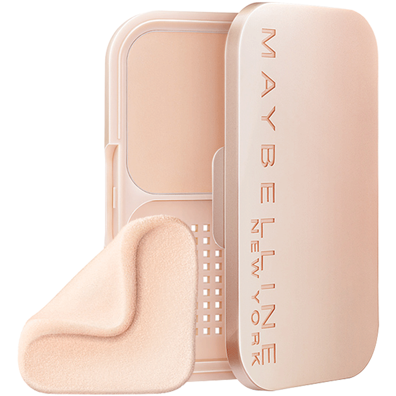 美宝莲粉饼蜜盒梦幻丝柔丝绒散粉定妆控油遮瑕防水干粉官方旗舰店