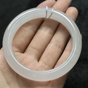 约11 8mm 石英岩玉 B1546 手镯 BD千 金丝玉 多样性发货