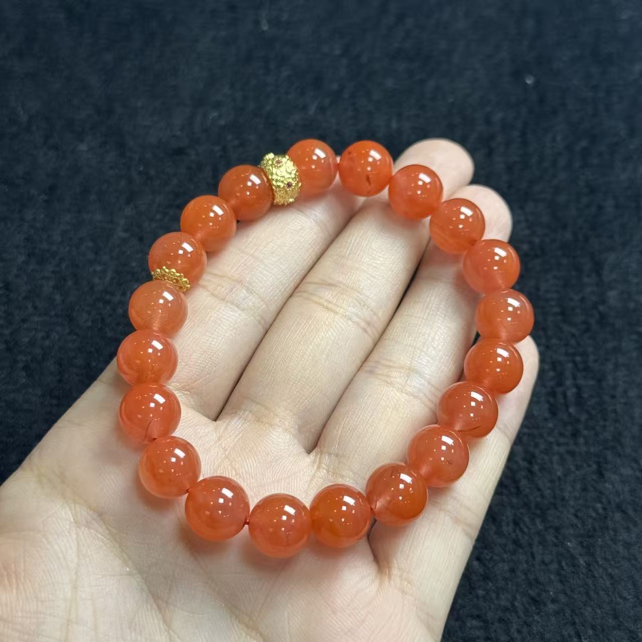 南红（玛瑙）南红手串约10mm多样性发货，H祥，B2490