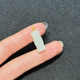 约27 DY一 多样性发货 A4927 5mm S925银和田玉吊坠