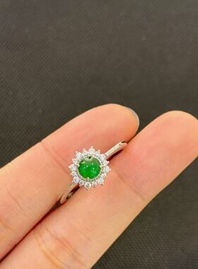 翡翠戒指-约10mm-多样性发货-KS三-A94