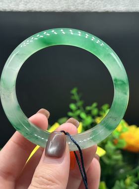 石英质玉手镯独龙玉正圈50-61-约13*9mm-多样性-BD千120106