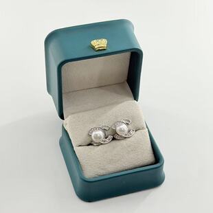 ZG珍 多样性发货 V622 约7mm 淡水珍珠耳钉