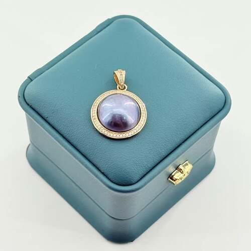 S925海水珍珠吊坠-约21*19*6mm-多样性发货-ZG珍-V2463