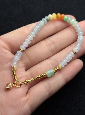 翡翠DIY手串-约5mm-多样性发货- H春-A1693