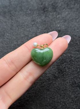 s925银和田玉吊坠-约19*18*5mm-多样性发货-F利-A4701