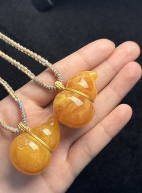 蜜蜡吊坠，约27*38mm，多样性发货-P海，A262