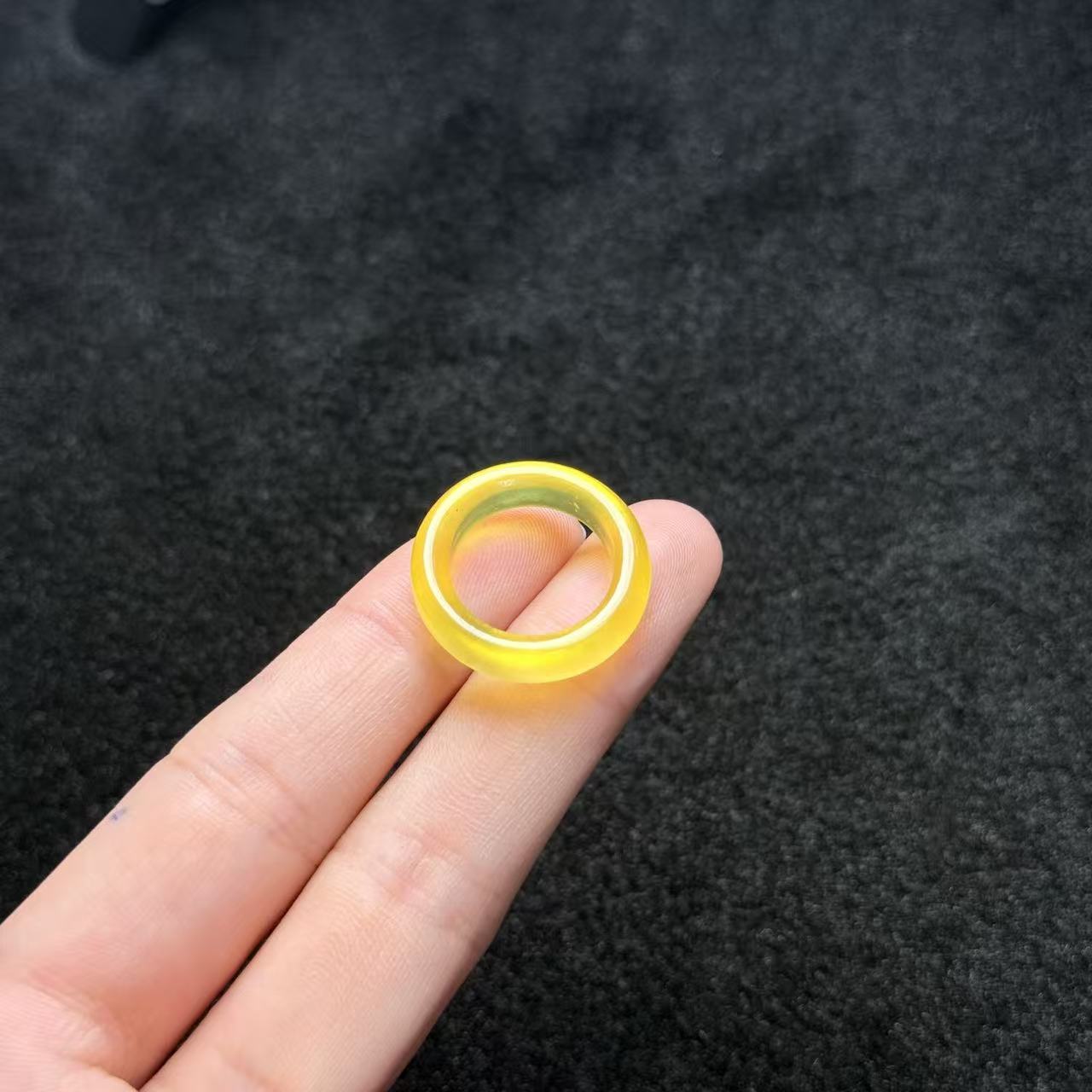 岫玉戒圈-约5*3mm- YD一 - 多样性发货-A3474