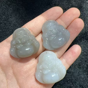 多样性发货 和田玉佛公吊坠 11mm Y华 约30