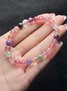 水晶多宝手串-约7mm-多样性发货-L卓-A4734