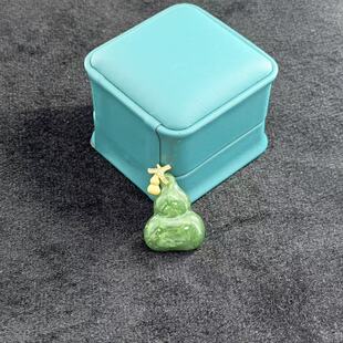 Y欣 s925银和田玉葫芦吊坠 多样性发货 30mm V103 约23