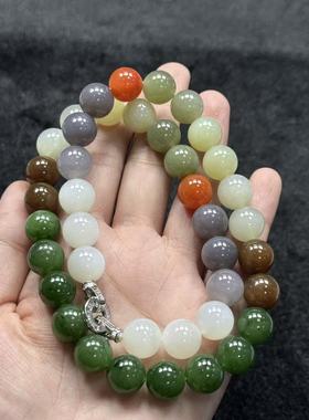 和田玉项链-约12mm-多样性发货-D兄B1408