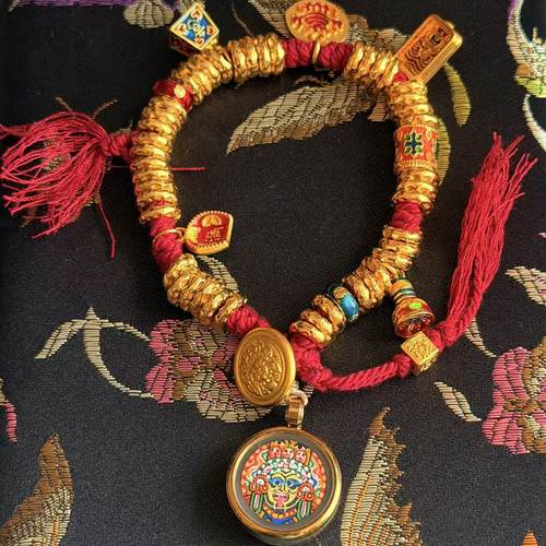 扎基拉姆唐卡手绳-多样性发货-随机发货- Z久-TK001