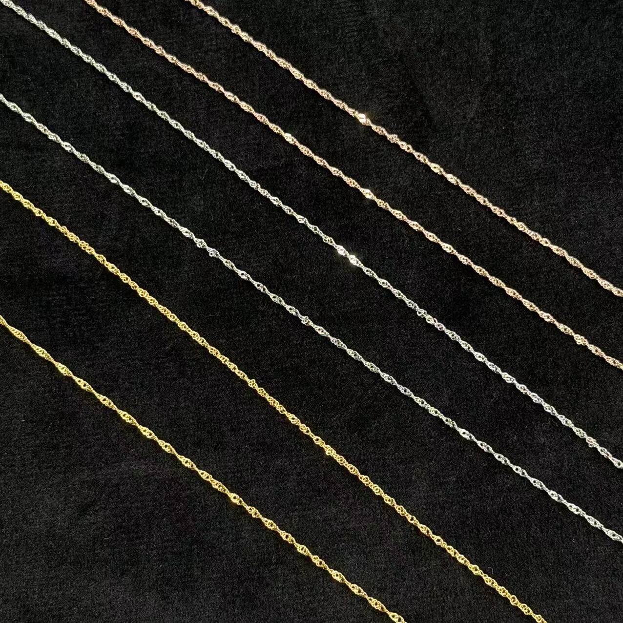 925银麻花链子-多样性发货- B鑫-V1388