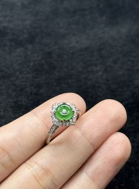 翡翠戒指-约12*11*8mm-多样性发货- S张 B1560