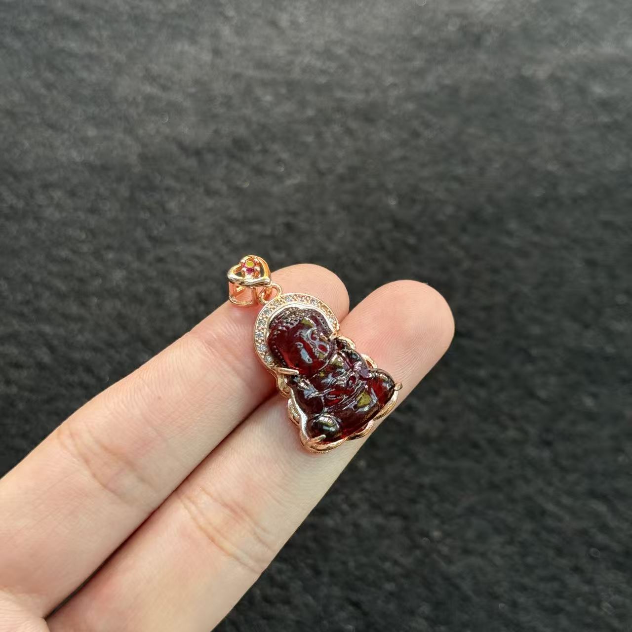 血珀吊坠-约30*15mm-P展-多样性发货-A2338