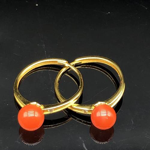 冰南红（玛瑙）戒指--多样性发货-R佳