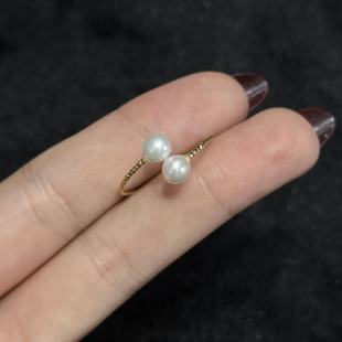 淡水珍珠戒指 多樣性發(fā)貨 ZG珍 Y5872 約10mm