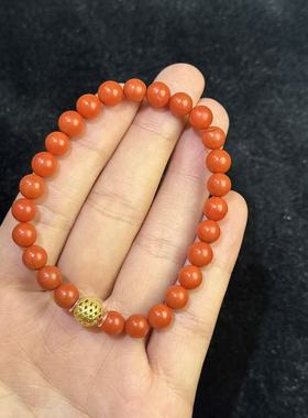 南红（玛瑙）南红手串-约6mm-多样性发货- H祥- A4539