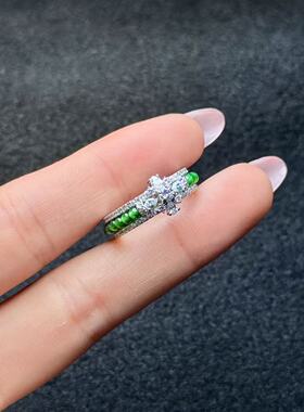 S925翡翠戒指--多样性发货-L银-A4737