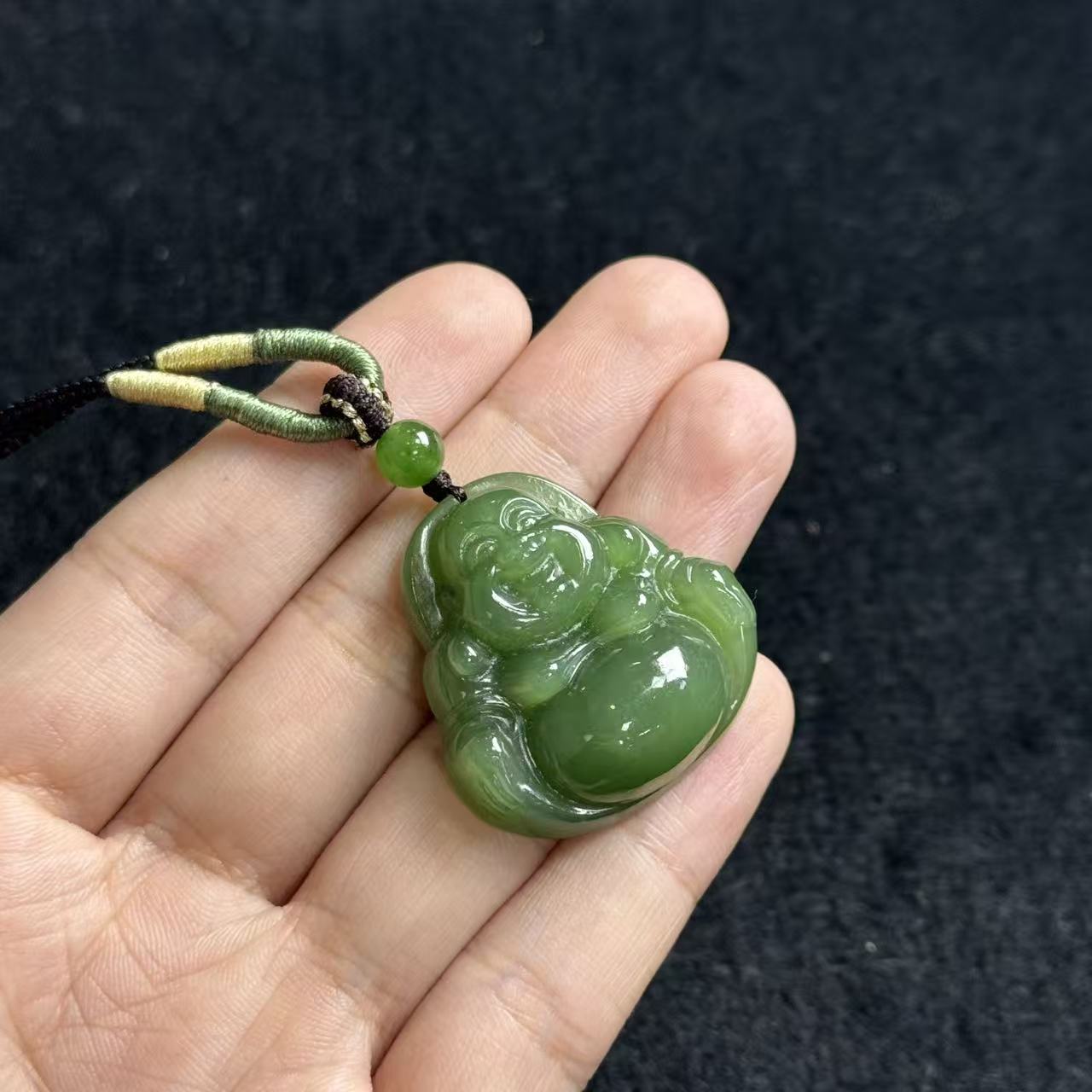 和田玉吊坠约30*10mm，多样性发货-T明，B4321