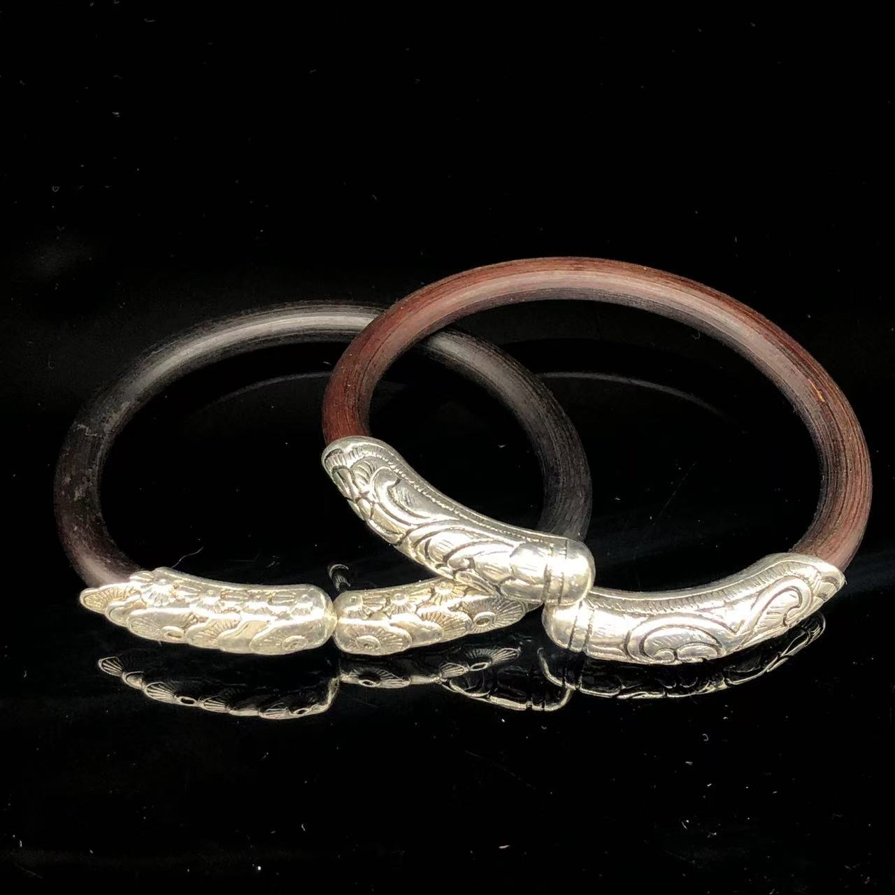 木质鸡血藤手镯-约6mm-多样性发货-BG七Y40