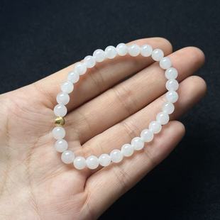 Y欣 多样性发货 A212 约6mm 和田玉DIY单圈手串